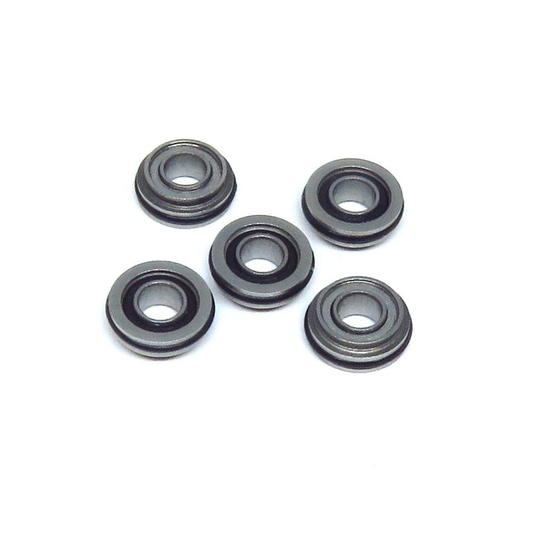 SFFR144TLGZWN 3.175x6.35x2.78mm Dental Handpiece Ceramic Bearing ABEC-7 Double Flanged Torlon Cage Bearing 450,000rpm